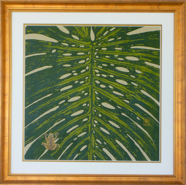 Monstera and Tree Frog – Helio Graphics